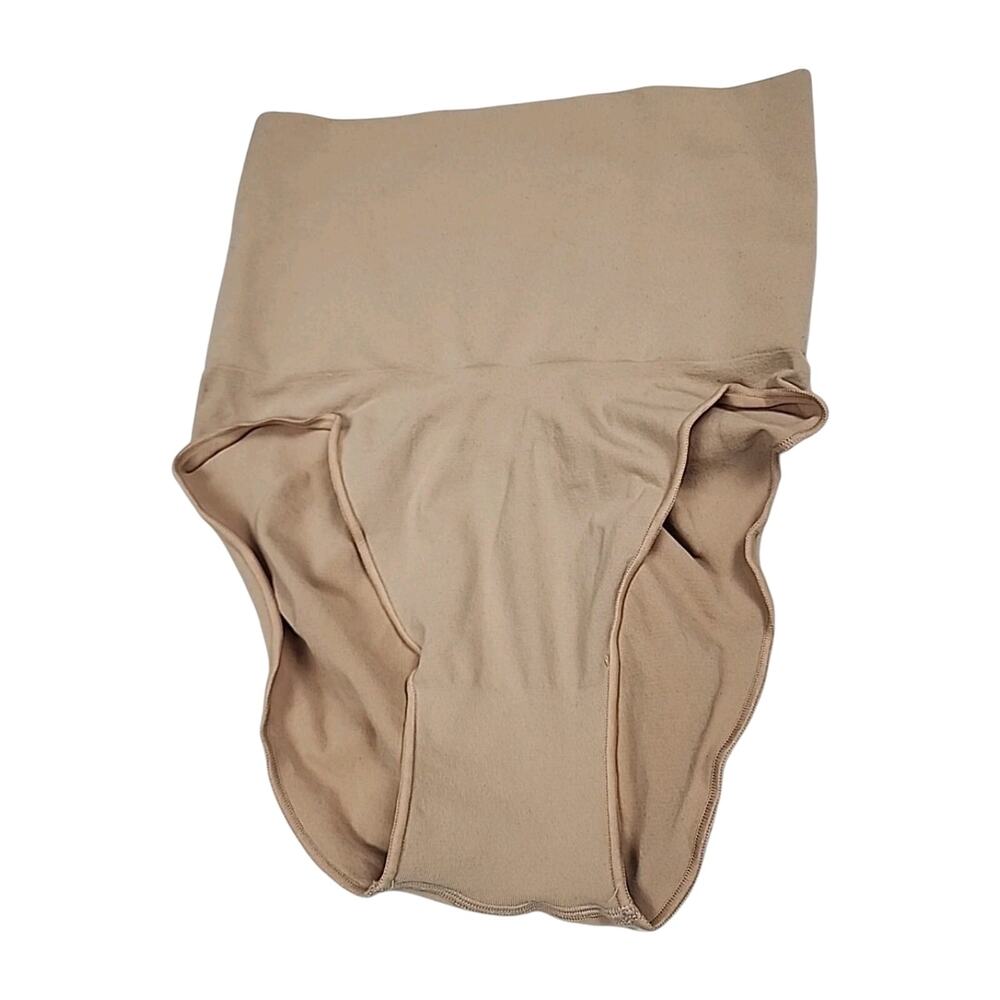 Skims women’s core control brief size 4X/5X high waist tan color